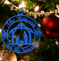 Reason For The Season Ornament - 3D printed holiday-christmas by TX3D Printing Co.