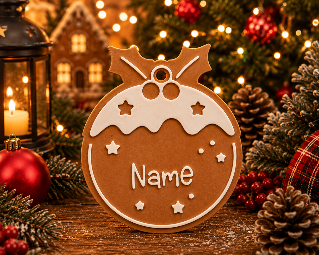 Personalized Gingerbread Christmas Ornaments&nbsp;