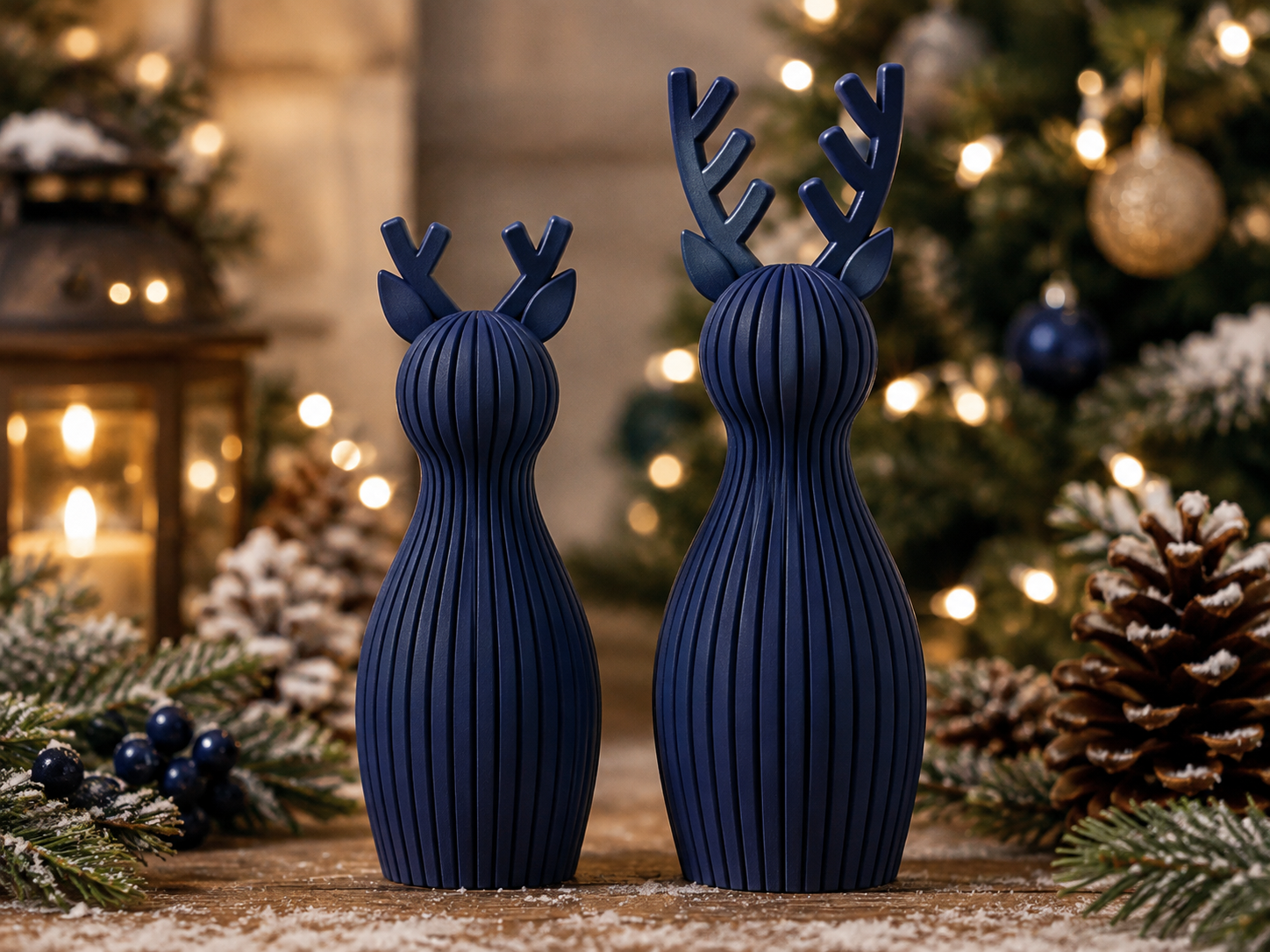 Modern Christmas Reindeer