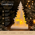 Winter Woodland Luminary