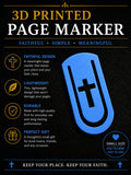 3D Printed Cross Page Marker - 3D printed religious by TX3D Printing Co.