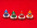 Mini 3D Printed Snowman Ducks - 3D printed holiday-christmas by TX3D Printing Co.