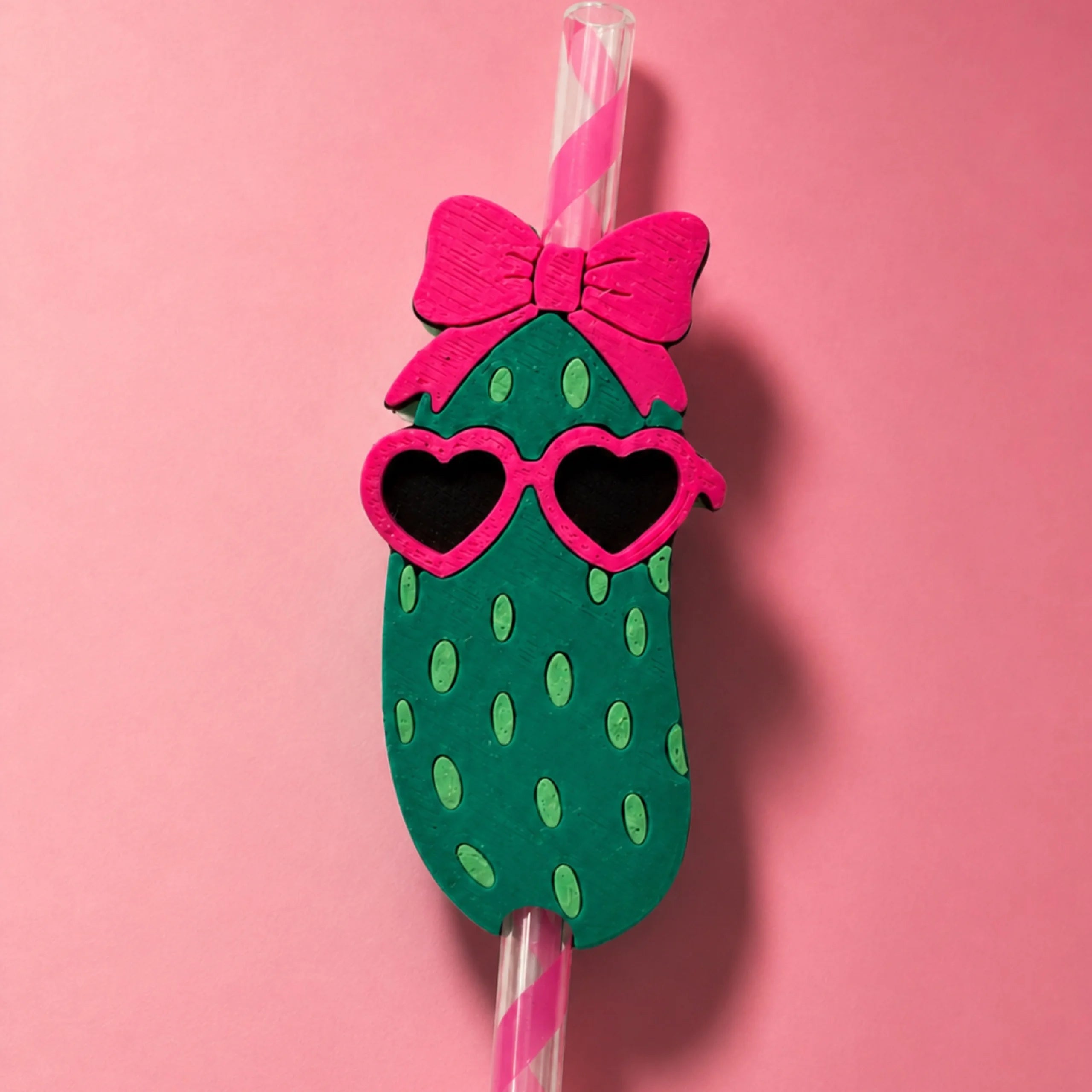 Brine Babe Straw Charm - 3D printed straw topper & accessories by TX3D Printing Co.