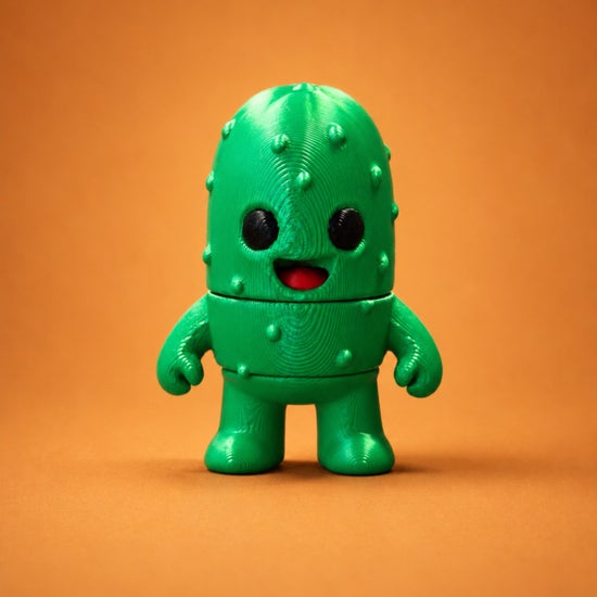 Wiggle Pickle - 3D printed fidget toys by TX3D Printing Co.