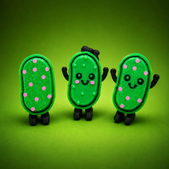 Pickle Pal Fidget Clicker - 3D printed fidget toys by TX3D Printing Co.