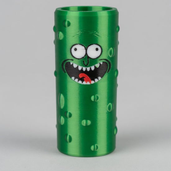Pickle Lighter Sleeve - 3D printed novelty by TX3D Printing Co.